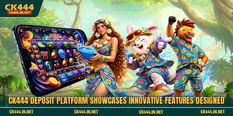 CK444 Deposit platform showcases innovative features designed