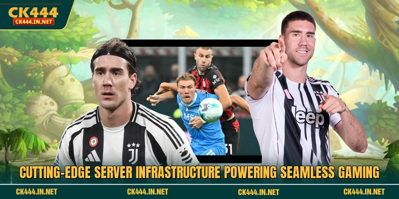 Cutting-edge server infrastructure powering seamless gaming