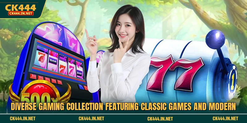 Diverse gaming collection featuring classic games and modern