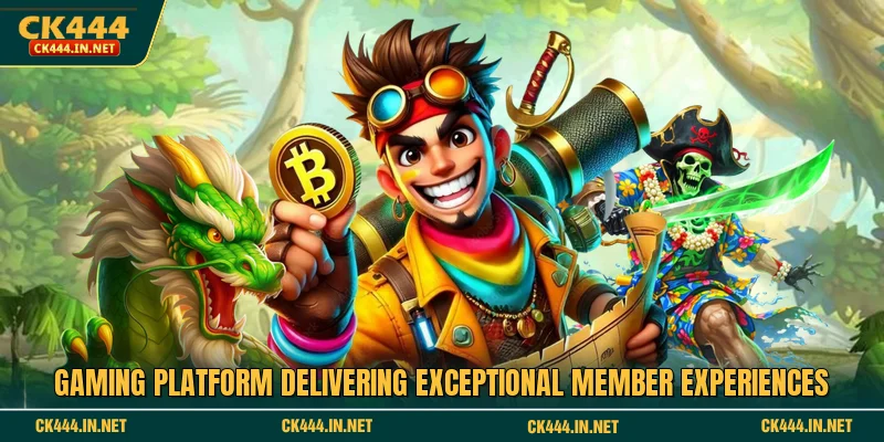 Gaming platform delivering exceptional member experiences