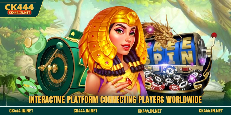 Interactive platform connecting players worldwide