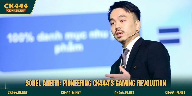 Sohel Arefin: Pioneering CK444's Gaming Revolution