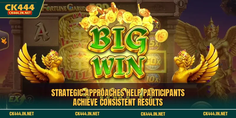 Strategic approaches help participants achieve consistent results