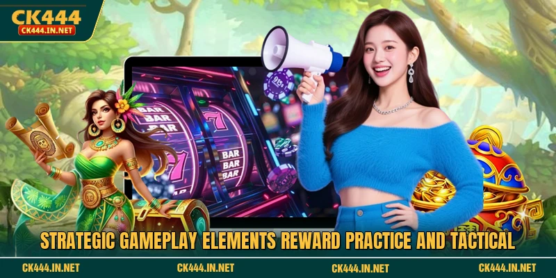 Strategic gameplay elements reward practice and tactical