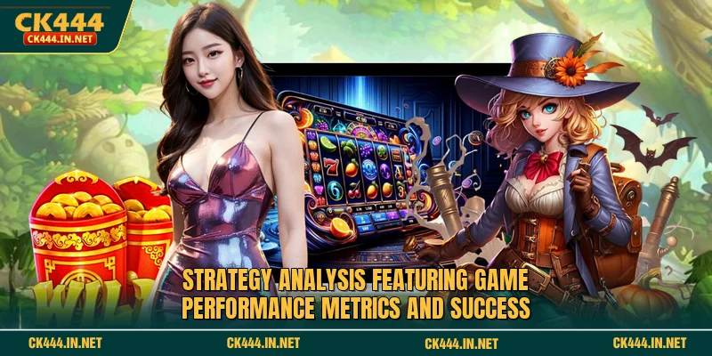 Strategy analysis featuring game performance metrics and success