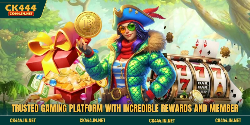 Trusted gaming platform with incredible rewards and member