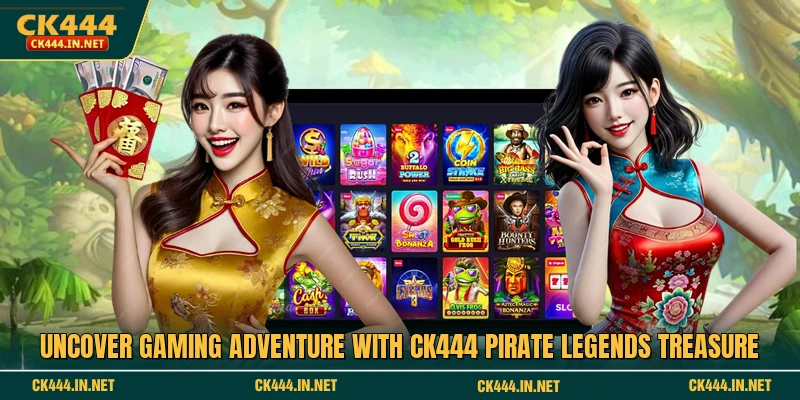 গেমিং অ্যাডভেঞ্চার উন্মোচন করুন CK444 Pirate Legends ধনসম্পদ